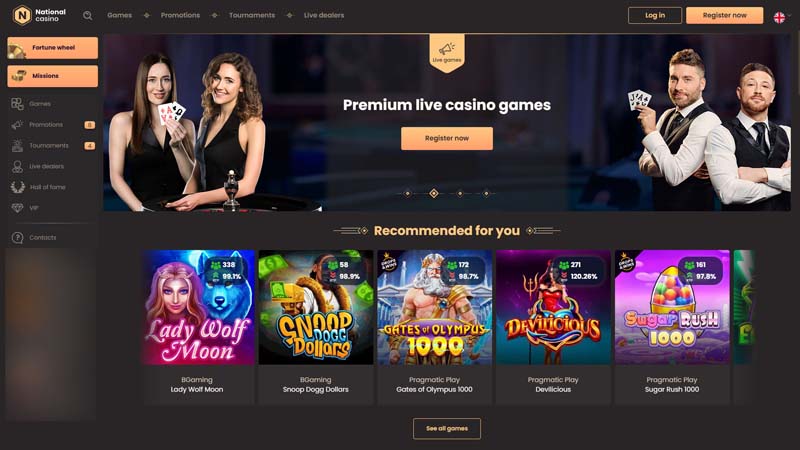 national-casino lobby screenshot