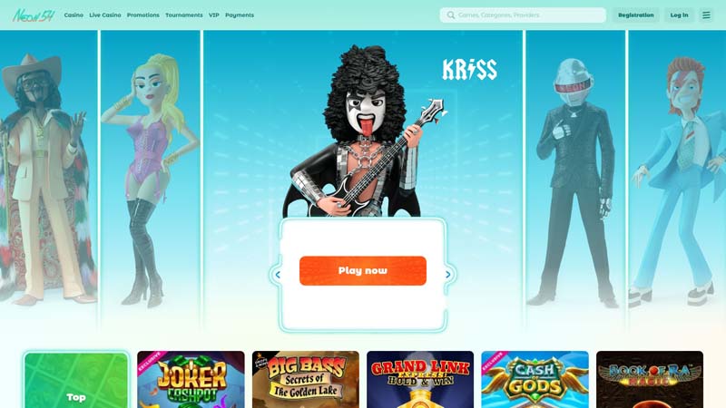 neon54 lobby screenshot