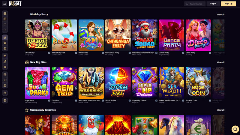 nuggetslots slots screenshot