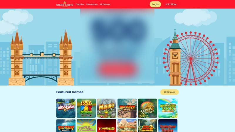 online-casino-london lobby screenshot