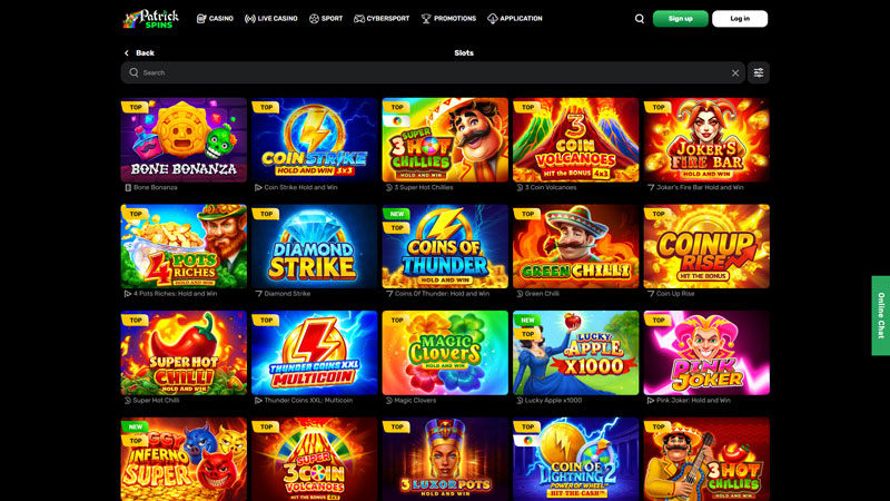 Thumbnail patrick-spins slots
