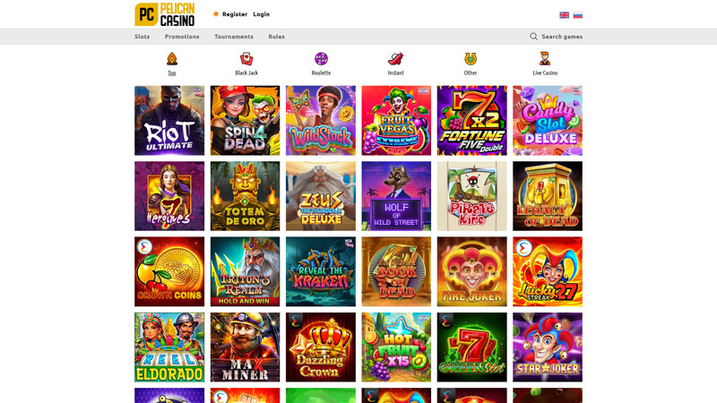 pelican-casino slots screenshot