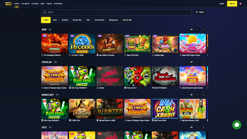 playbaze slots screenshot