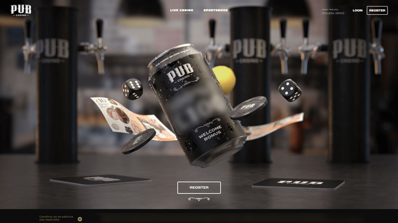 pub-casino lobby screenshot