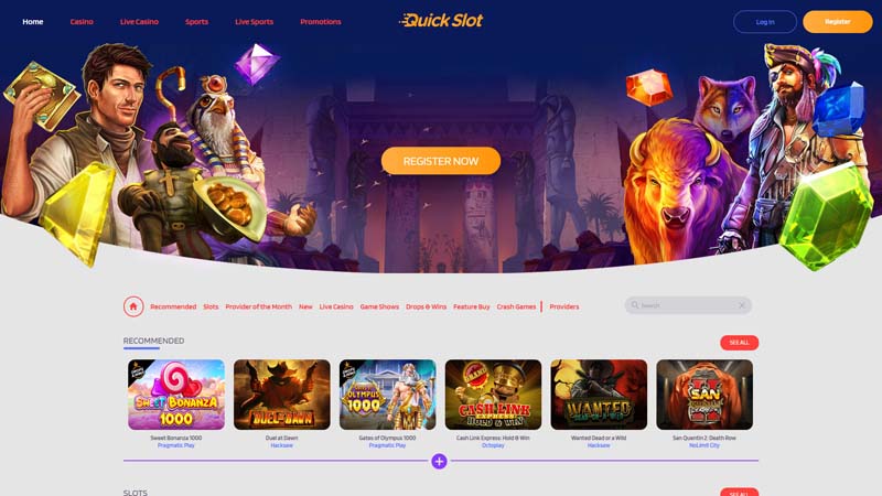 quickslot lobby screenshot