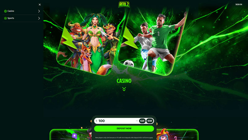 reblz lobby screenshot