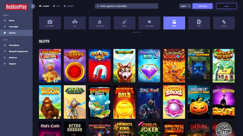redaxeplay slots screenshot