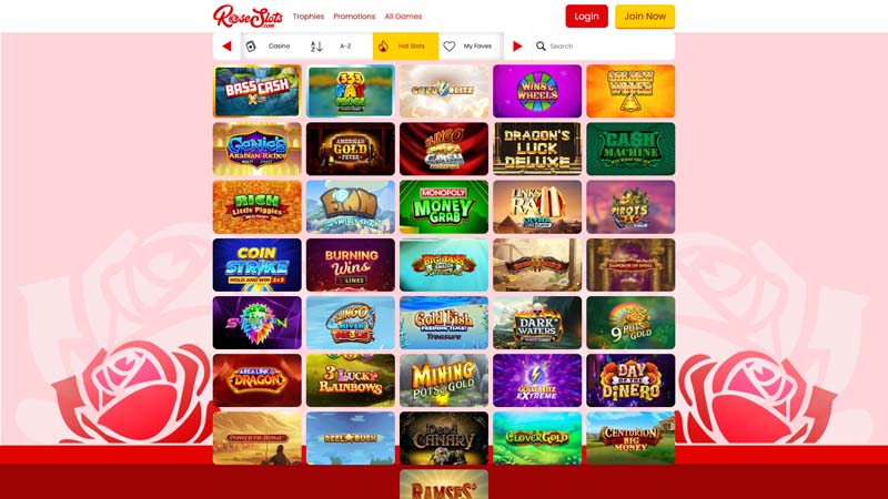 rose-slots-casino slots screenshot