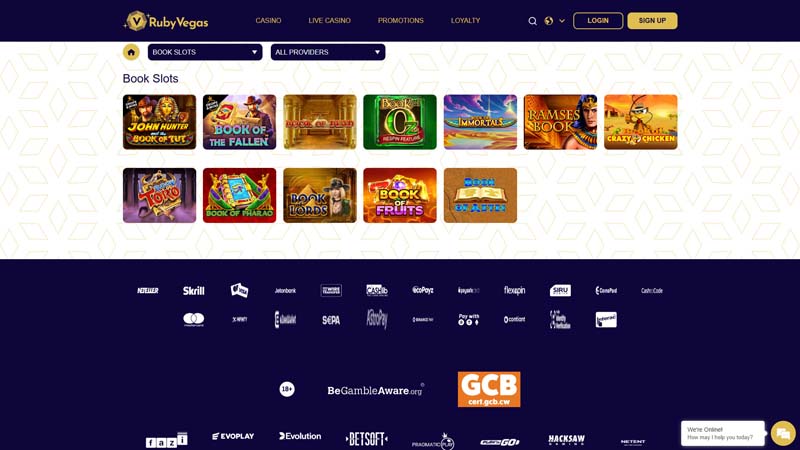ruby-vegas slots screenshot