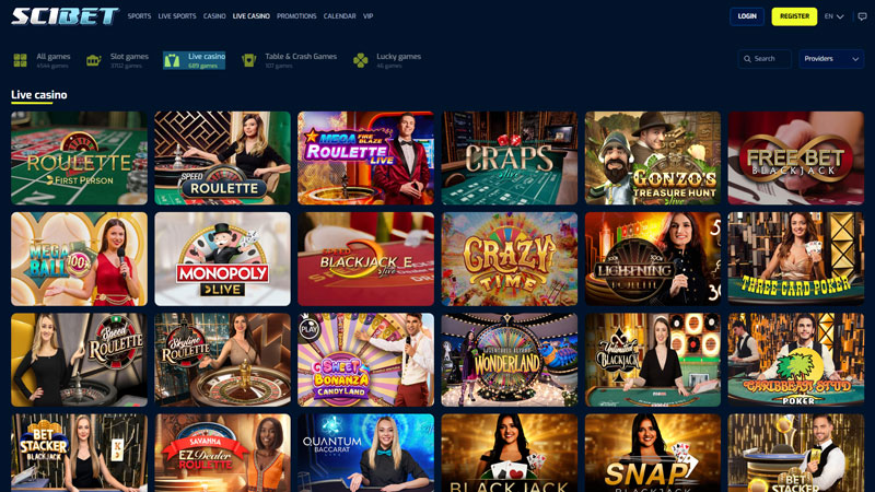 scibet live screenshot