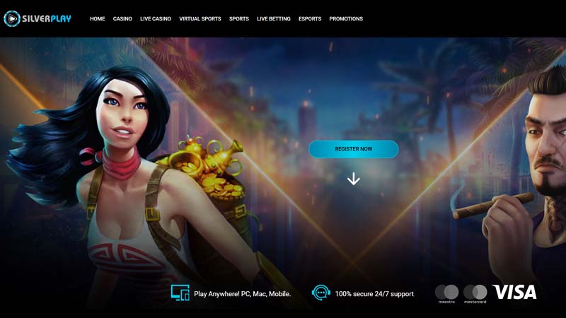 silverplay lobby screenshot