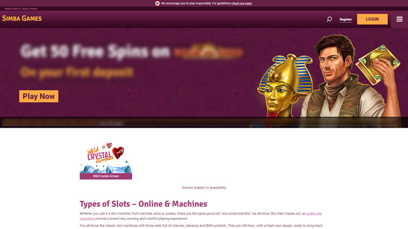 simbagames lobby screenshot