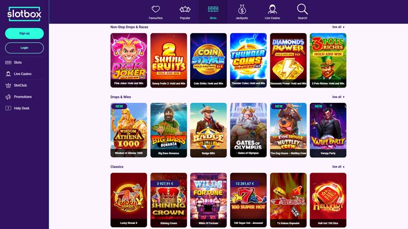 slotbox slots screenshot