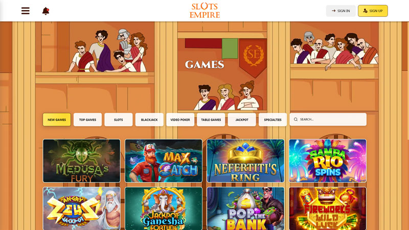 slots-empire slots screenshot