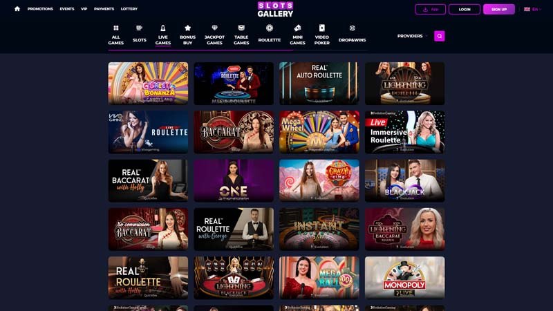 slots-gallery live screenshot