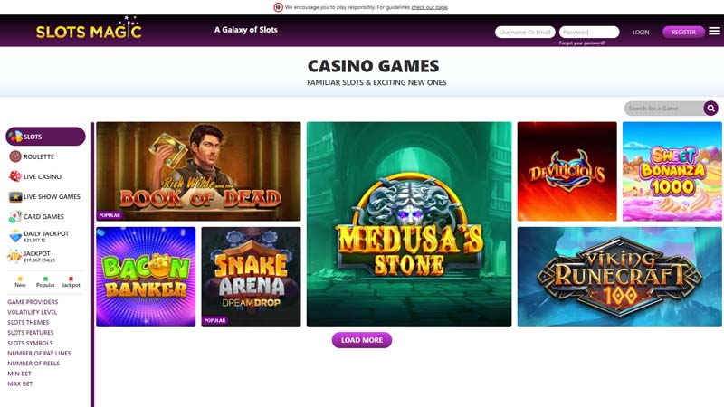 slots-magic-casino slots screenshot