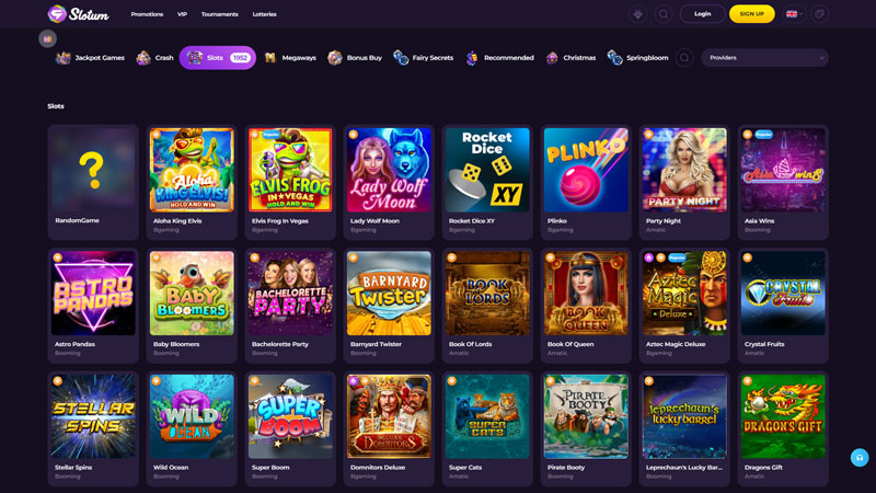 slotum slots screenshot