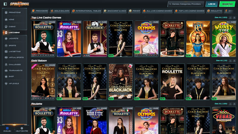 spinational live screenshot