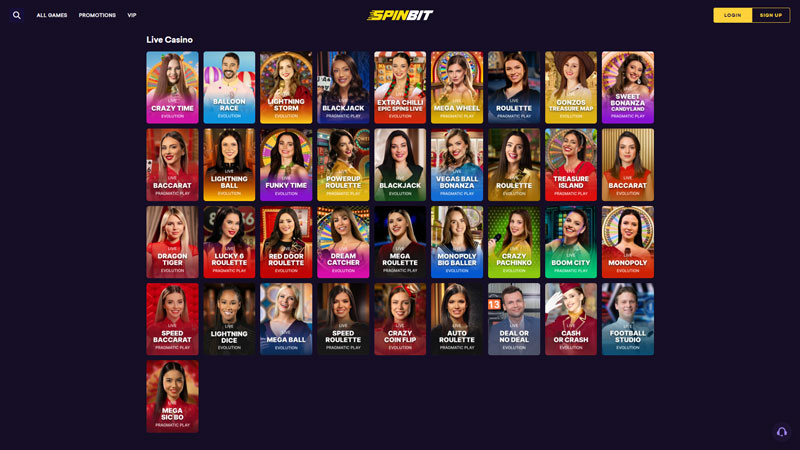 spinbit live screenshot