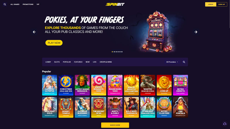 spinbit lobby screenshot