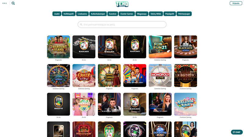 teho live screenshot