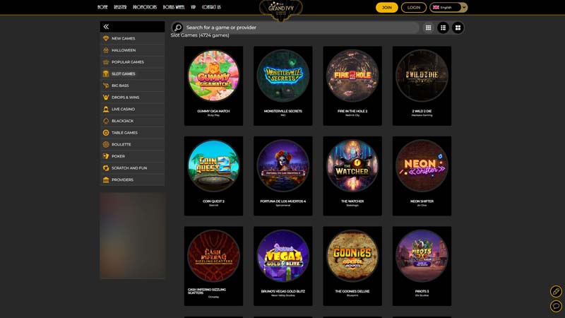 the-grand-ivy-casino slots screenshot