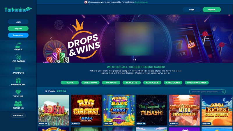 turbonino lobby screenshot