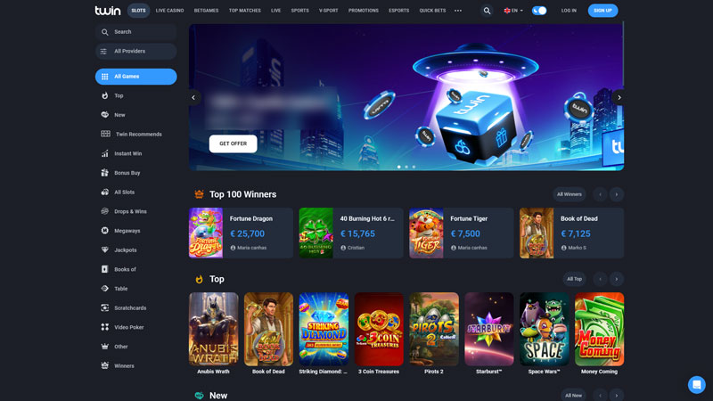 twin-casino lobby screenshot