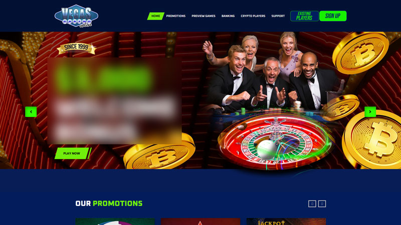 vegas-casino-online lobby screenshot