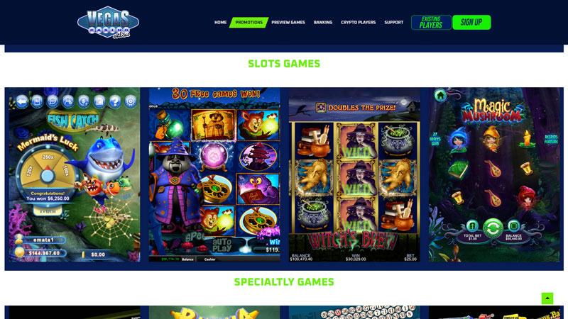 vegas-casino-online slots screenshot