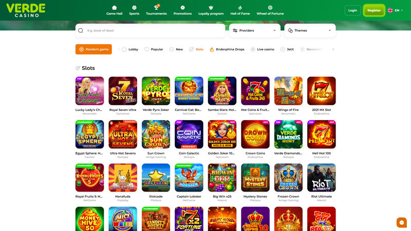 verde-casino slots screenshot