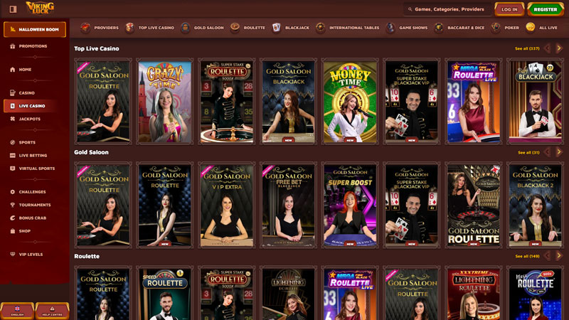 vikingluck live screenshot