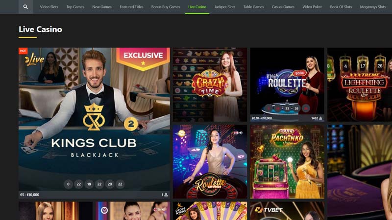 weltbet live screenshot