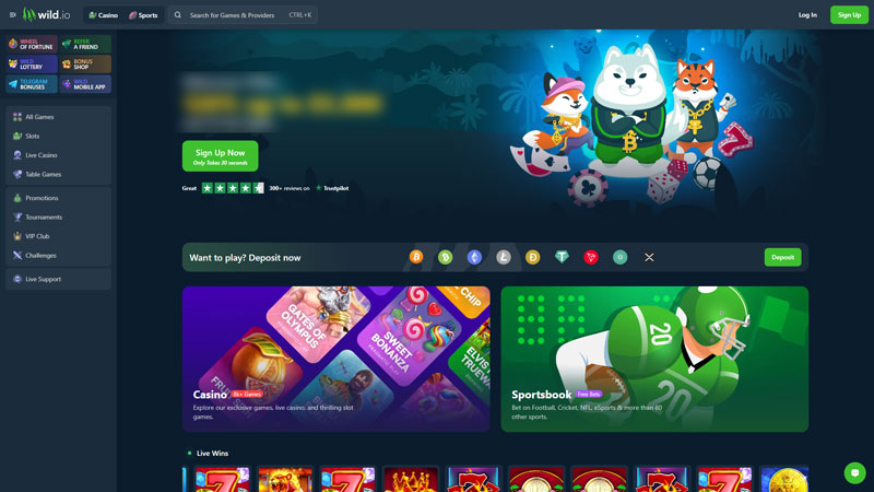 wild-io lobby screenshot