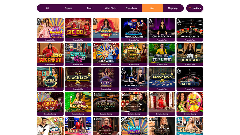 wunderwins live screenshot