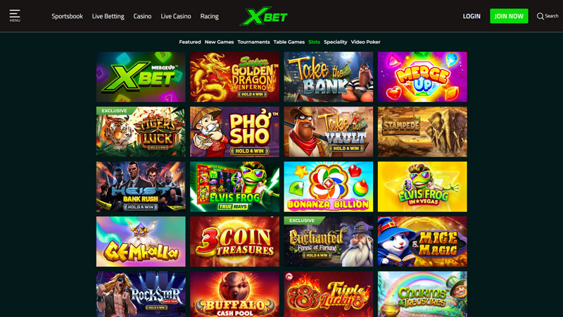 xbet slots screenshot