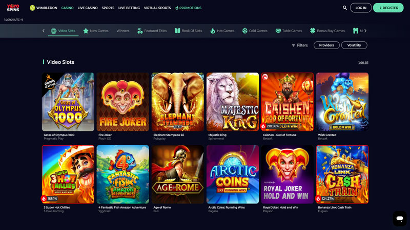 Thumbnail yoyospins slots