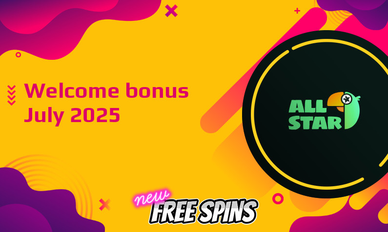 Latest AllStar bonus July 2025, 150 Free spins bonus