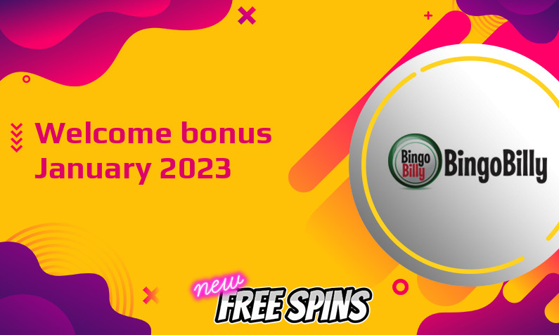 Latest BingoBilly Casino bonus January 2023