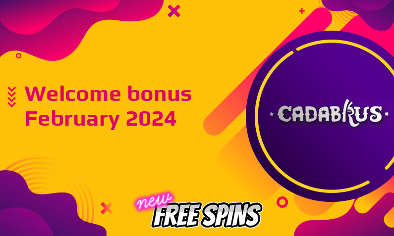 Latest Cadabrus bonus, 100 Bonus spins