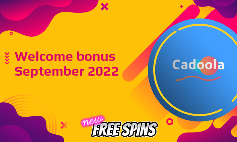 Latest Cadoola Casino bonus September 2022, 250 Free spins