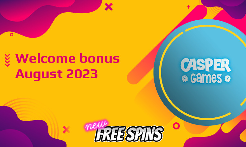 Latest Casper Games bonus, 500 Free-spins