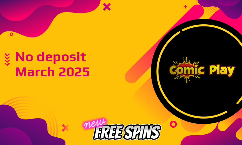 Latest ComicPlay no deposit bonus, today 31st of March 2025