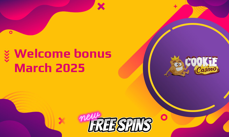 Latest Cookie Casino bonus March 2025, 120 Bonus-spins