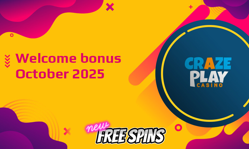 Latest CrazePlay bonus, 250 Extraspins