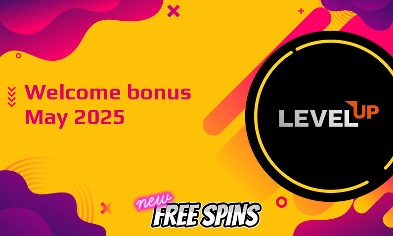 Latest LevelUp bonus May 2025, 200 Free spins