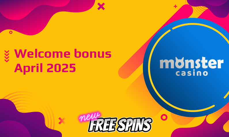 Latest Monster Casino bonus April 2025, 250 Free spins