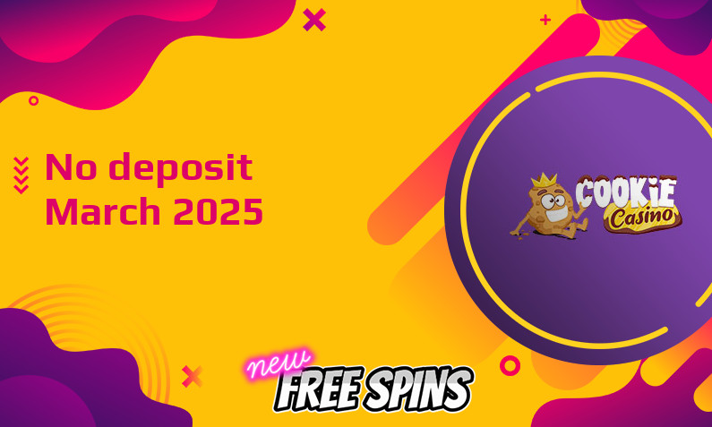 Latest no deposit bonus from Cookie Casino March 2025