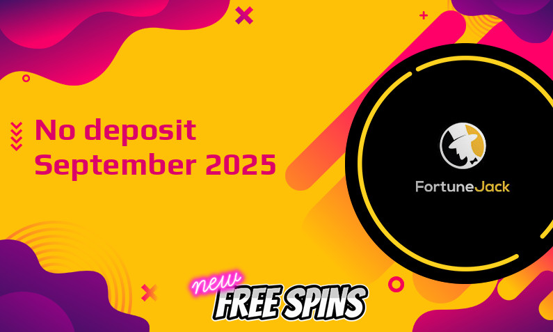 Latest no deposit bonus from FortuneJack, today 1st of September 2025