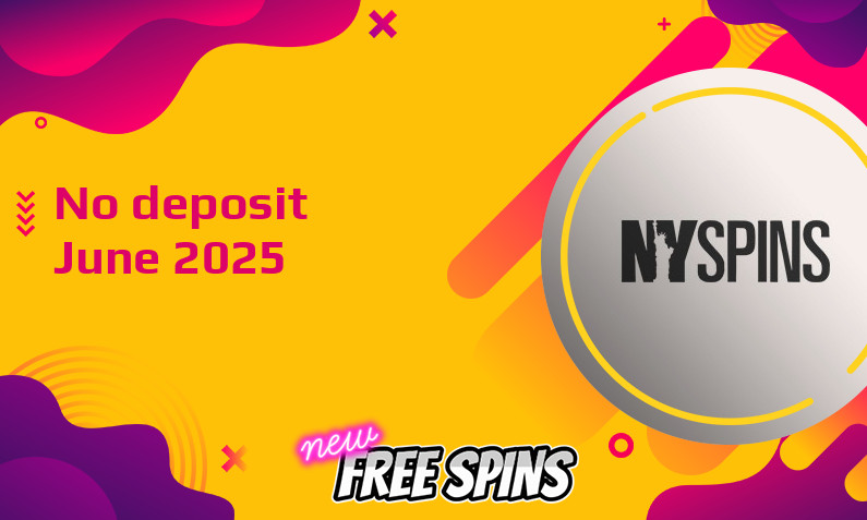 Latest NYSpins Casino no deposit bonus June 2025